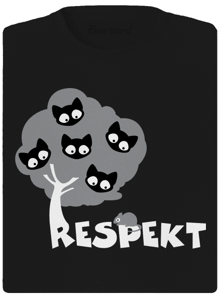 Respekt dámské sportovní tričko Black