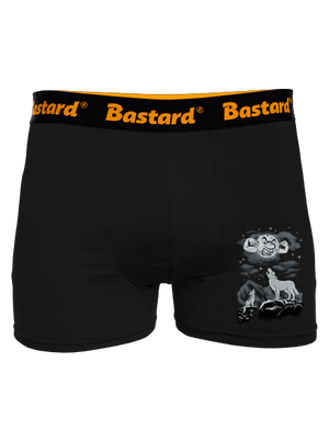 Vlčí árie boxerky Black