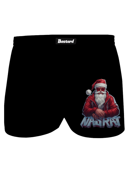 Sranta Klaus pánské trenky Black