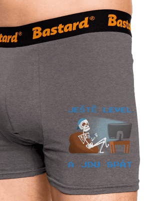 Ještě level boxerky Gray Melange