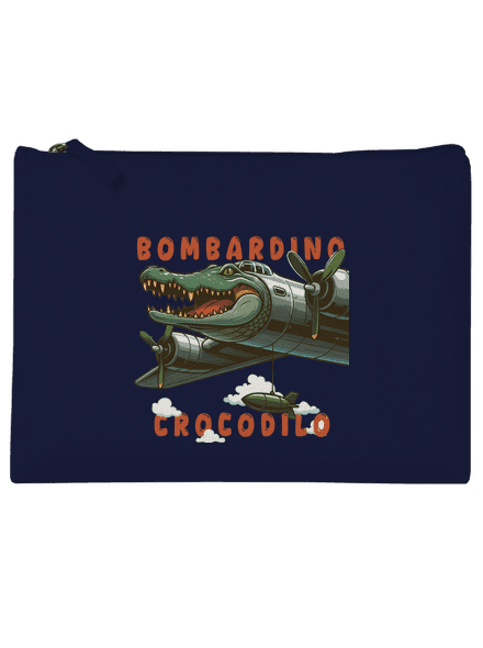 Bombardino Crocodilo – Italian Brainrot taštička French Navy