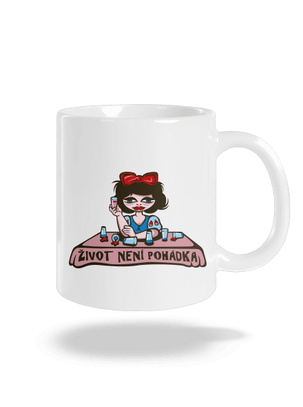 Sněhurka klasický hrnek White