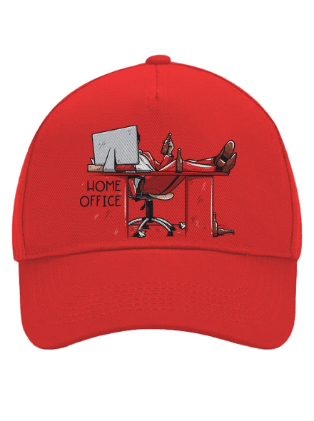 Home Office kšiltovka baseballka Classic Red
