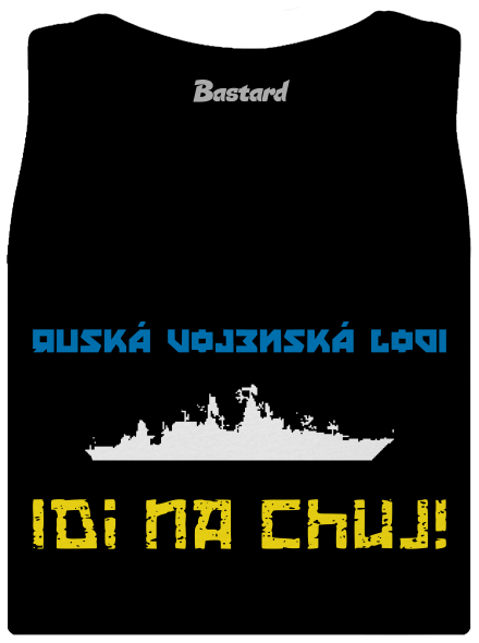 Ukrajina - Lodi idi na chuj dámské tílko klasické Black