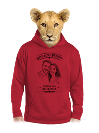 dětská mikina klokanka