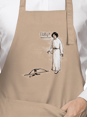 Luke a Leia zástěra Rope