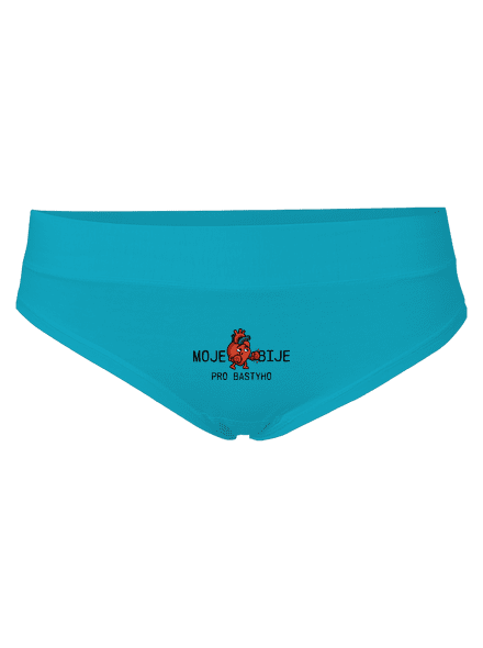 Moje srdce bije dámské kalhotky Turquoise