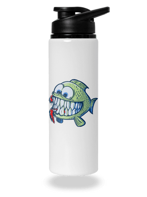 Hladová rybka lahev na vodu White