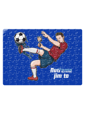 Natřeme jim to - Fotbal puzzle White