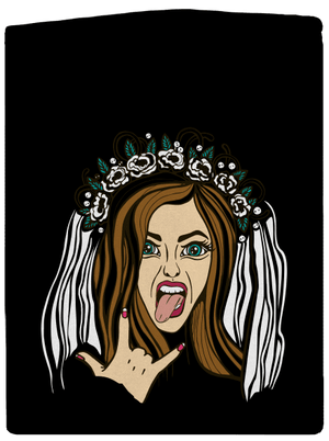 Rozlučka se svobodou dámská mikina na zip Black