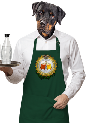 Pivní horoskop: Blíženec zástěra Bottle Green