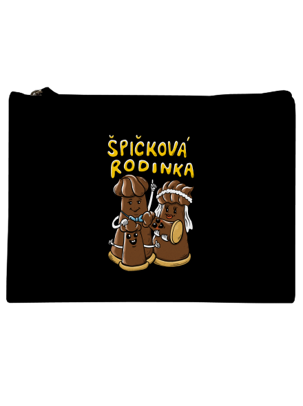 Špičková rodina II taštička Black