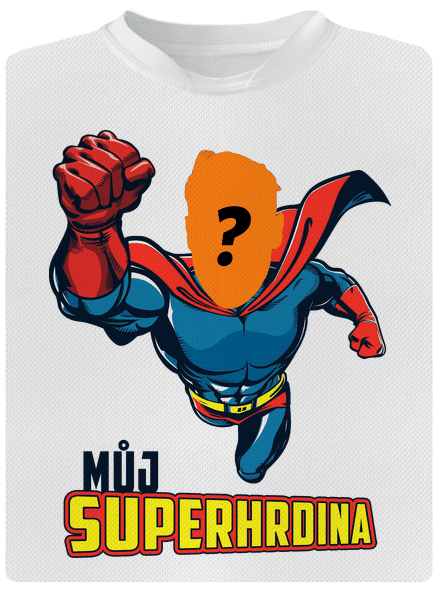 Můj superhrdina dětské sportovní tričko White
