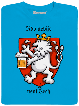 Kdo nepije, není Čech pánské tričko Atoll