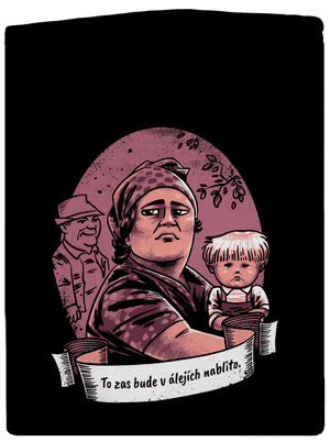 B14: Slavnosti sněženek dámská mikina na zip Black