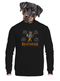 unisex mikina bez kapuce