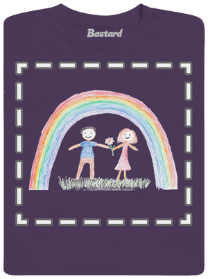 Dětské kresby - nahraj vlastní pánské tričko Urban Purple