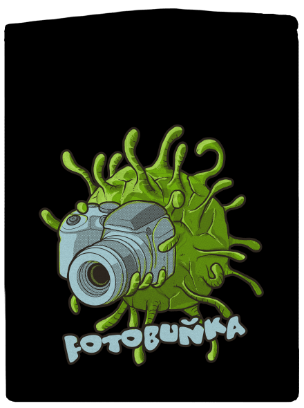 Fotobuňka dámská mikina na zip Black