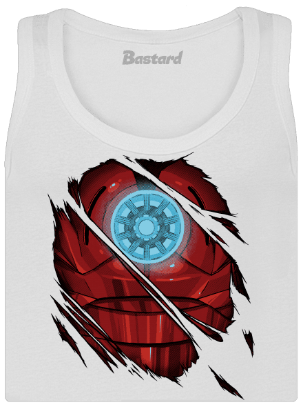 Ironman dámské tílko klasické White