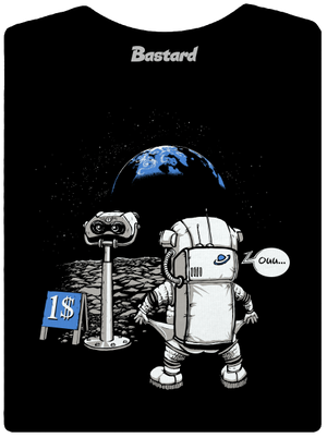 Kosmonaut dámské tričko Black