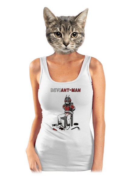 DeviAnt-man dámské tílko klasické White