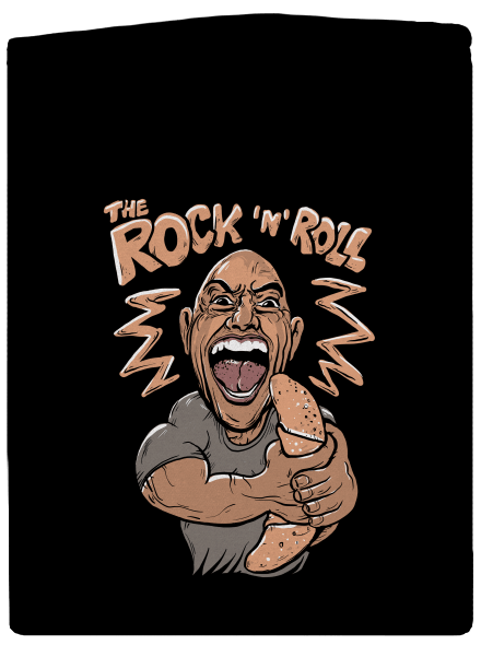 Rock and roll dámská mikina na zip Black
