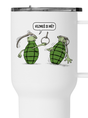 Granáty termohrnek White