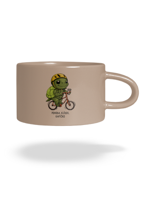 Pohoda, klídek hrnek makronka Brown Macaron