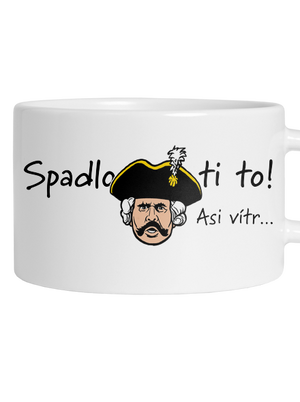 Spadlo ti to hrnek makronka White