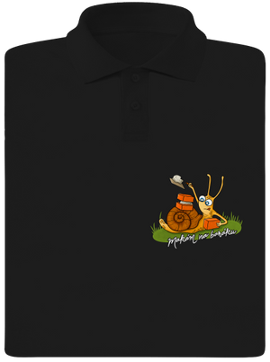 Makám na baráku pánská polokošile Black