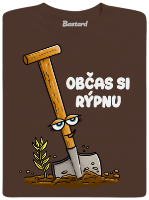 Občas si rýpnu pánské tričko Brown