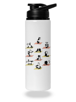 Pandí jóga lahev na vodu White