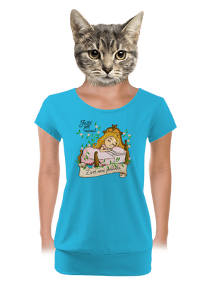 dámské tričko s lemem