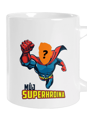 Můj superhrdina velký hrnek White