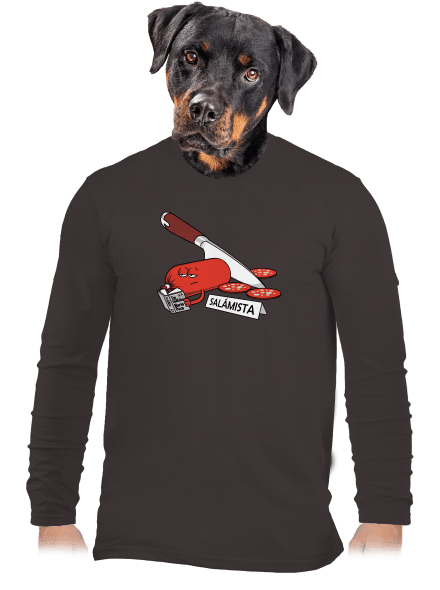 Salámista pánské dlouhý rukáv Bear Brown