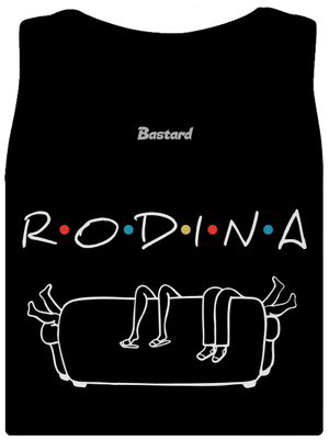 Rodina dámské tílko klasické Black