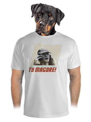 B18: Jiří Kára pánské sportovní tričko White