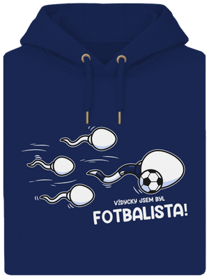 Vždycky jsem byl... unisex mikina premium Navy