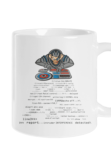 Coder ape klasický hrnek White