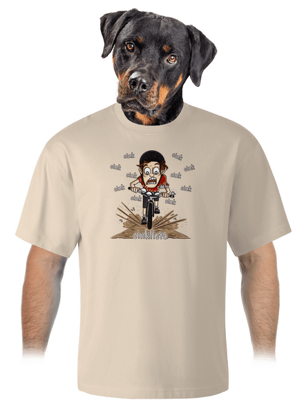 Cinklista unisex tričko oversized Almond