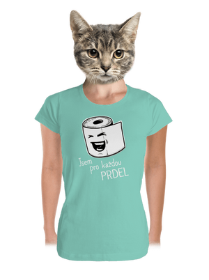 Prdel dámské tričko premium Mint Mal