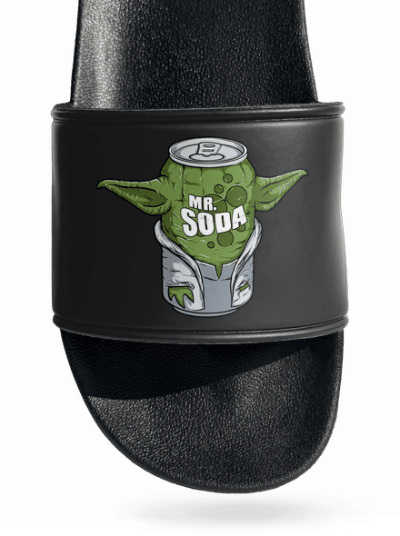 Mr. Soda pantofle Black