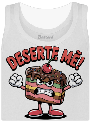 Deserte mě dámské tílko klasické White