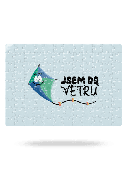 Do větru puzzle White