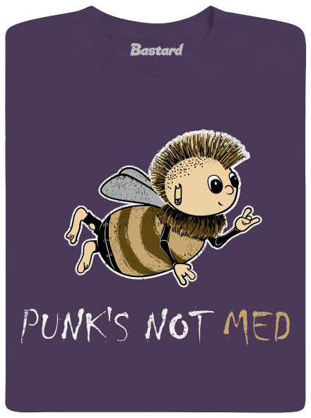 Punks Not Med pánské tričko Urban Purple