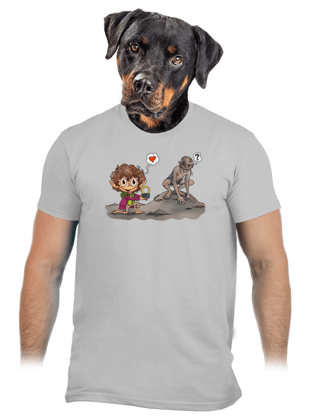 Zamilovaný Frodo pánské tričko Pacific Grey