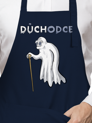 Duch důchodce zástěra Navy