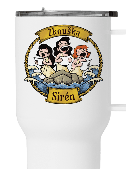 Zkouška sirén termohrnek White