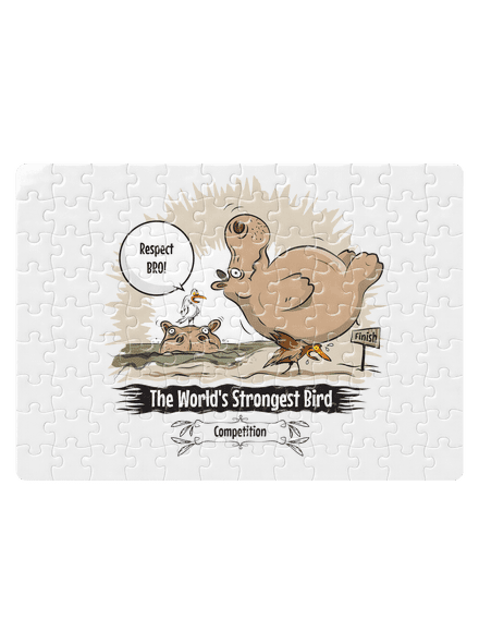 Strongest bird puzzle White