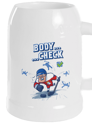 Body check půllitr White